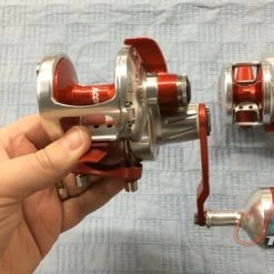 Accurate Boss Valiant BV-400 Single-Speed Lever Drag Reels Color Black -Reels Sales Store image 131