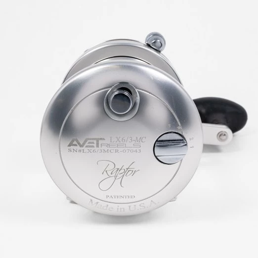 Avet LX 6/3 MC RAPTOR Lever Drag Reel Color Blue 2 Avet LX 6/3 MC RAPTOR Lever Drag Reel Color Blue - Image 2