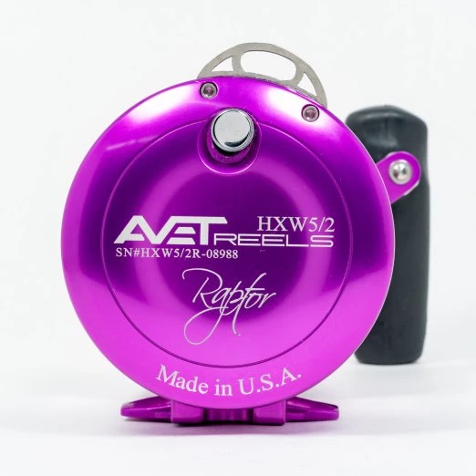 Avet HXW 5/2 Raptor Lever Drag Reel Color Blue 2 Avet HXW 5/2 Raptor Lever Drag Reel Color Blue - Image 2