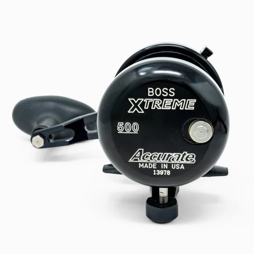 Accurate BX Boss Extreme Single-Speed Reels Color Blue/Silver 2 Accurate BX Boss Extreme Single-Speed Reels Color Blue/Silver - Image 2