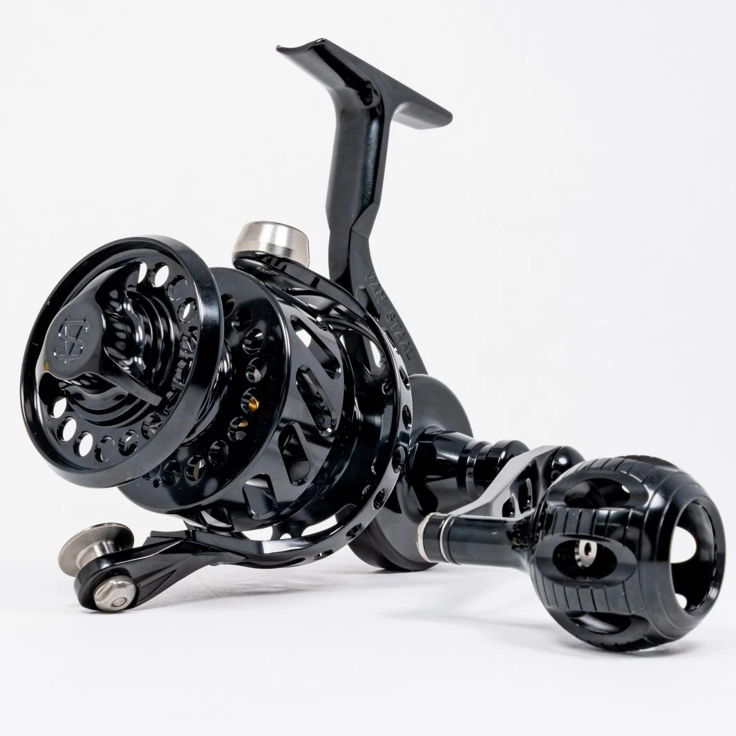 Van Staal VS X2 Bailless Spinning Reels Color Black 1 Van Staal VS X2 Bailless Spinning Reels Color Black