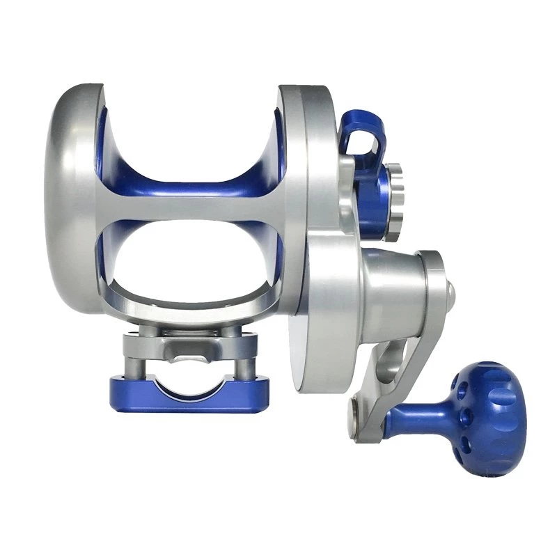 Seigler LG Lever Drag Reels Color Smoke/Silver 1 Seigler LG Lever Drag Reels Color Smoke/Silver