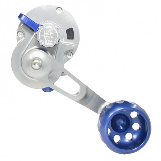 Seigler LG Lever Drag Reels Color Smoke/Silver 2 Seigler LG Lever Drag Reels Color Smoke/Silver - Image 2