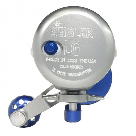 Seigler LG Lever Drag Reels Color Smoke/Silver 3 Seigler LG Lever Drag Reels Color Smoke/Silver - Image 3