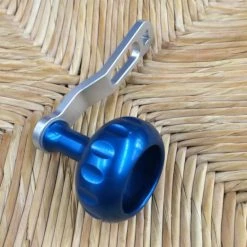Seigler SG Aluminum Ball Handle Assembly Color Gunmetal/Blue
