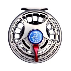 Seigler BF Lever Drag Fly Reels Color Smoke/Blue